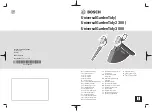 Bosch 3 600 HB1 000 Original Instructions Manual preview