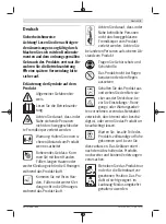 Preview for 3 page of Bosch 3 600 HB1 000 Original Instructions Manual