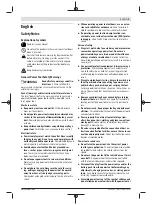 Preview for 3 page of Bosch 3 600 HC0 500 Original Instructions Manual