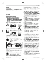 Preview for 215 page of Bosch 3 600 HC1 A Original Instructions Manual