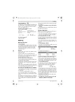 Предварительный просмотр 43 страницы Bosch 3 601 A90 100 Original Instructions Manual