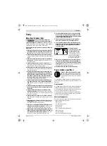 Предварительный просмотр 61 страницы Bosch 3 601 A90 100 Original Instructions Manual