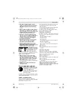 Предварительный просмотр 95 страницы Bosch 3 601 A90 100 Original Instructions Manual