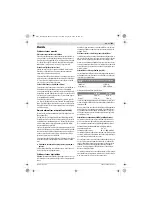 Предварительный просмотр 115 страницы Bosch 3 601 A90 100 Original Instructions Manual