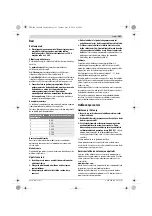 Preview for 141 page of Bosch 3 601 CA2 0 Original Instructions Manual