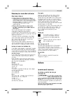 Preview for 47 page of Bosch 3 601 FA1 0 Original Instructions Manual