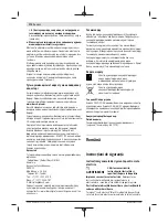 Preview for 170 page of Bosch 3 601 FA1 0 Original Instructions Manual