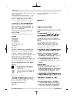 Preview for 212 page of Bosch 3 601 FA1 0 Original Instructions Manual