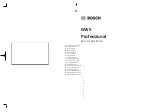 Preview for 1 page of Bosch 3 601 J3A 300 Original Instructions Manual