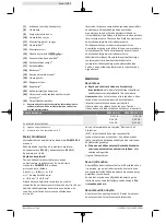 Preview for 127 page of Bosch 3 601 J3A 300 Original Instructions Manual