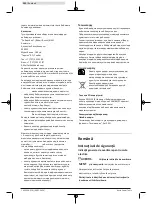 Preview for 242 page of Bosch 3 601 J3A 300 Original Instructions Manual