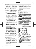 Предварительный просмотр 188 страницы Bosch 3 601 JC3 060 Original Instructions Manual