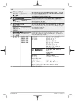 Предварительный просмотр 249 страницы Bosch 3 601 JC3 060 Original Instructions Manual