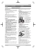 Предварительный просмотр 381 страницы Bosch 3 601 JH6 0 Original Instructions Manual