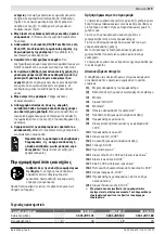 Preview for 119 page of Bosch 3 601 JH9 101 Original Instructions Manual