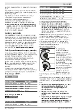 Preview for 121 page of Bosch 3 601 JH9 101 Original Instructions Manual