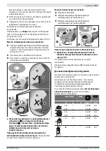 Preview for 197 page of Bosch 3 601 JH9 101 Original Instructions Manual