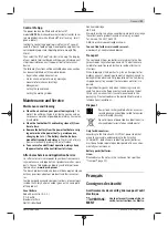 Preview for 21 page of Bosch 3 601 JJ0 100 Original Instructions Manual