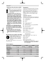 Preview for 58 page of Bosch 3 601 JJ0 100 Original Instructions Manual