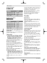 Preview for 132 page of Bosch 3 601 JJ0 100 Original Instructions Manual