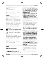 Preview for 199 page of Bosch 3 601 JJ0 100 Original Instructions Manual