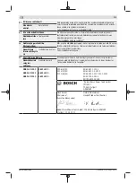 Preview for 275 page of Bosch 3 601 JJ0 100 Original Instructions Manual