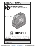 Bosch 3 601 K63 W10 Operating/Safety Instructions Manual предпросмотр