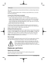 Preview for 22 page of Bosch 3 601 K72 R50 Original Instructions Manual