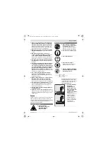 Предварительный просмотр 305 страницы Bosch 3 601 M21 100 Original Instructions Manual