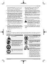 Предварительный просмотр 47 страницы Bosch 3 601 M23 601 Original Instructions Manual