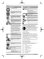 Предварительный просмотр 124 страницы Bosch 3 601 M23 601 Original Instructions Manual