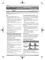 Предварительный просмотр 216 страницы Bosch 3 601 M23 601 Original Instructions Manual