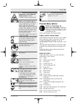 Предварительный просмотр 223 страницы Bosch 3 601 M23 601 Original Instructions Manual