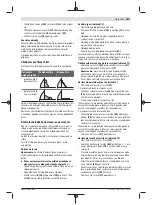 Предварительный просмотр 245 страницы Bosch 3 601 M23 601 Original Instructions Manual