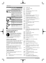 Предварительный просмотр 316 страницы Bosch 3 601 M23 601 Original Instructions Manual