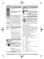 Предварительный просмотр 62 страницы Bosch 3 601 M30 502 Original Instructions Manual