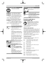 Предварительный просмотр 307 страницы Bosch 3 601 M30 502 Original Instructions Manual