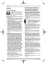 Preview for 4 page of Bosch 3 603 B64 8 Original Instructions Manual