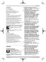 Preview for 151 page of Bosch 3 603 B64 8 Original Instructions Manual