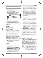 Preview for 91 page of Bosch 3 603 F83 000 Original Instructions Manual