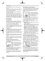 Preview for 98 page of Bosch 3 603 F83 000 Original Instructions Manual