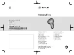 Preview for 1 page of Bosch 3 603 F83 100 Original Instructions Manual