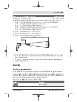 Предварительный просмотр 185 страницы Bosch 3 603 F83 100 Original Instructions Manual