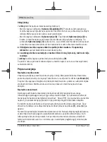 Предварительный просмотр 296 страницы Bosch 3 603 F83 100 Original Instructions Manual
