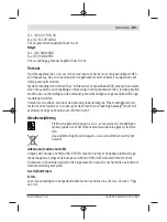 Предварительный просмотр 101 страницы Bosch 3 603 JC5 0 Series Original Instructions Manual