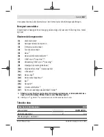 Предварительный просмотр 107 страницы Bosch 3 603 JC5 0 Series Original Instructions Manual