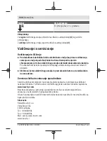 Предварительный просмотр 338 страницы Bosch 3 603 JC5 0 Series Original Instructions Manual