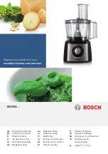 Bosch 3 Instruction Manual preview