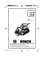 Bosch 3296 Instruction Manual preview