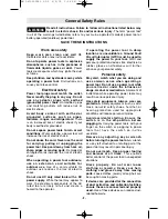 Preview for 2 page of Bosch 33614 Operating/Safety Instructions Manual